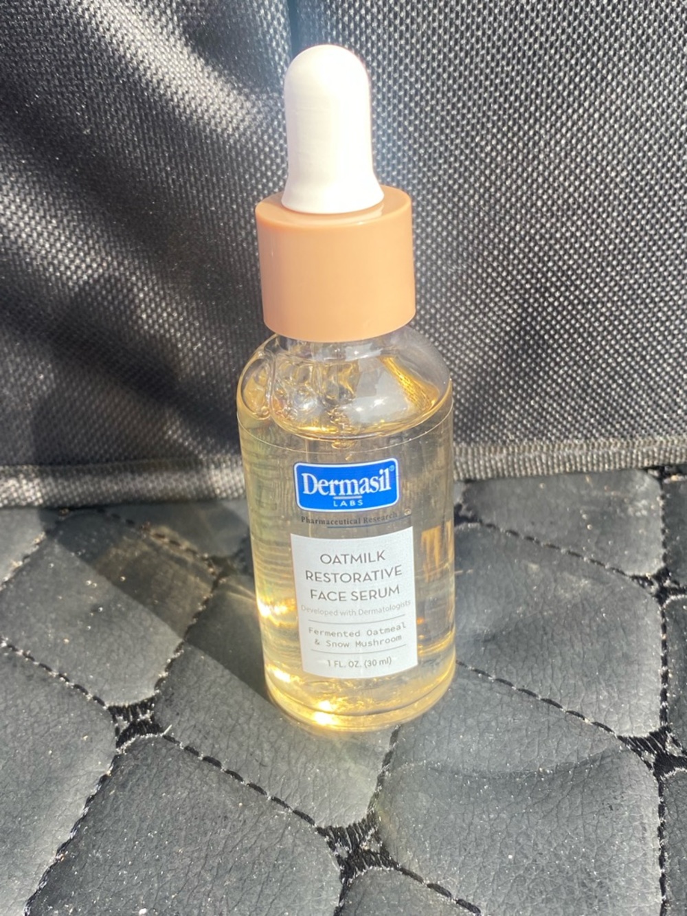 Dermasil Labs Oatmilk Restorative Face Serum - Light Golden Dropper Bottle - Picture 4 of 4